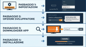 come installare iptv su fire stick