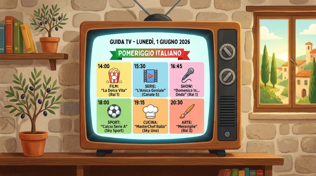 programmi tv pomeriggio oggi