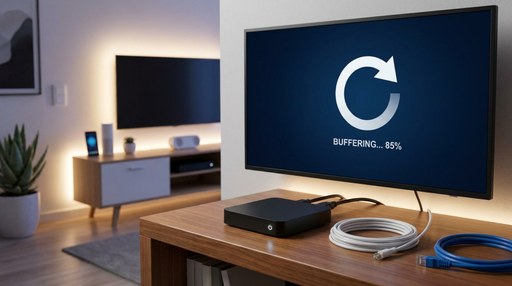 eliminare il buffering su IPTV